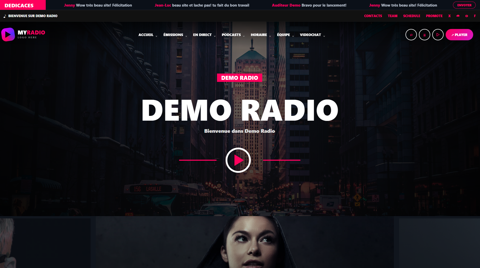 Aperçu Pro Radio